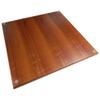 Hayes Inlaid Maple, Mahogany, and Sapele Wood Chess Board with Metal Pieces, 2.5 Inch King, and Extra Queens (Large 15 x 15 Inch Set) view 3