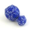 120-sided and 48-Sided Dice in Blue view 1