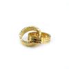 ZQION Himber Ring Magic Tricks Linking Ring Magic Props Close Up Street Magic Gimmick Comedy (Golden) view 4
