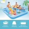 Intex 96" x 78" x 28" Inflatable Jungle Adventure Play Center Spray Kiddie Pool - Backyard Kids Water Slide, Outdoor Blow-Up Splash Pad for Toddlers view 2