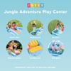 Intex 96" x 78" x 28" Inflatable Jungle Adventure Play Center Spray Kiddie Pool - Backyard Kids Water Slide, Outdoor Blow-Up Splash Pad for Toddlers view 3