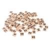100pcs 1-100 Wooden Number Tiles Number Cube Blocks for Wedding Party Decoration view 2