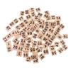 100pcs 1-100 Wooden Number Tiles Number Cube Blocks for Wedding Party Decoration view 3