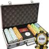 MRC 300 pcs Monte Carlo Poker Club Poker Chips Set with Aluminum Case Custom Build view 2