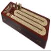 14" 4 Track Continuous Cribbage Board W/ Card Storage Maple Tracks on Bloodwood - Corner, Skunk & Games Won view 4