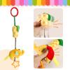 4 Packs Baby Stroller Toys Car Seat Hanging Bell For Boys Girls,Adorable Animal Infant Play Music Crib Toy Carseat Rattles Educational Toys,Kids Hand Bell Puppet With Cute Wind Chime And Squeak view 2