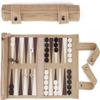 Sondergut Roll-up Suede Backgammon Game Cream view 1