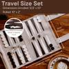 Sondergut Roll-up Suede Backgammon Game Cream view 3