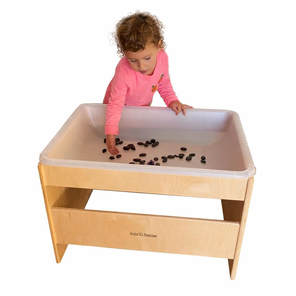 Kids' Station 18" Sensory Table with Lid