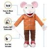 25" Mouse w/Sneakers, Full Body, Ventriloquist Style, Animal Puppet view 3