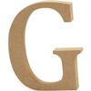 Creativ "g" Mdf Letter, Brown, 13 x 2cm view 1