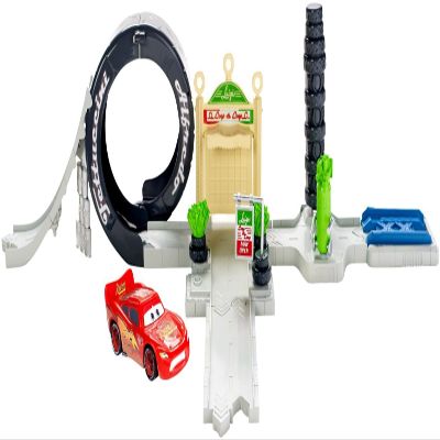 Disney Car Toys Luigi's Loop Playset