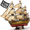 CubicFun 3D Puzzles Large HMS Victory Vessel Ship Sailboat Model Kits for Adults and Teens Toys, 189 Pieces, T4019h view 1