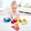 Hape Tasty Proteins Set | Wooden Pretend Play Food Set for Kids, Basic Play Cooking Ingredients and Accessories Set, Multicolor view 2