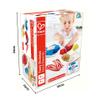 Hape Tasty Proteins Set | Wooden Pretend Play Food Set for Kids, Basic Play Cooking Ingredients and Accessories Set, Multicolor view 3