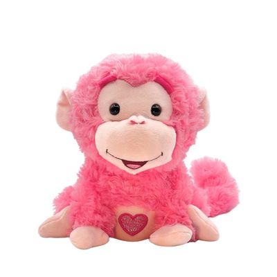Cuddle Barn Valentines Toy Monkey - Love Me Coco | Animated Plush Twirls and Spins to The Song Love Machine | Romantic Funny Cute Valentine Stuffed Animal | Great Gift for Kids and Adults- 10 Inches