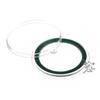 (10) Air-tite 39mm Green Velour Colored Ring Coin Holder Capsules with Loop Holders for 1oz Silver & Copper Rounds Casino Chips view 1