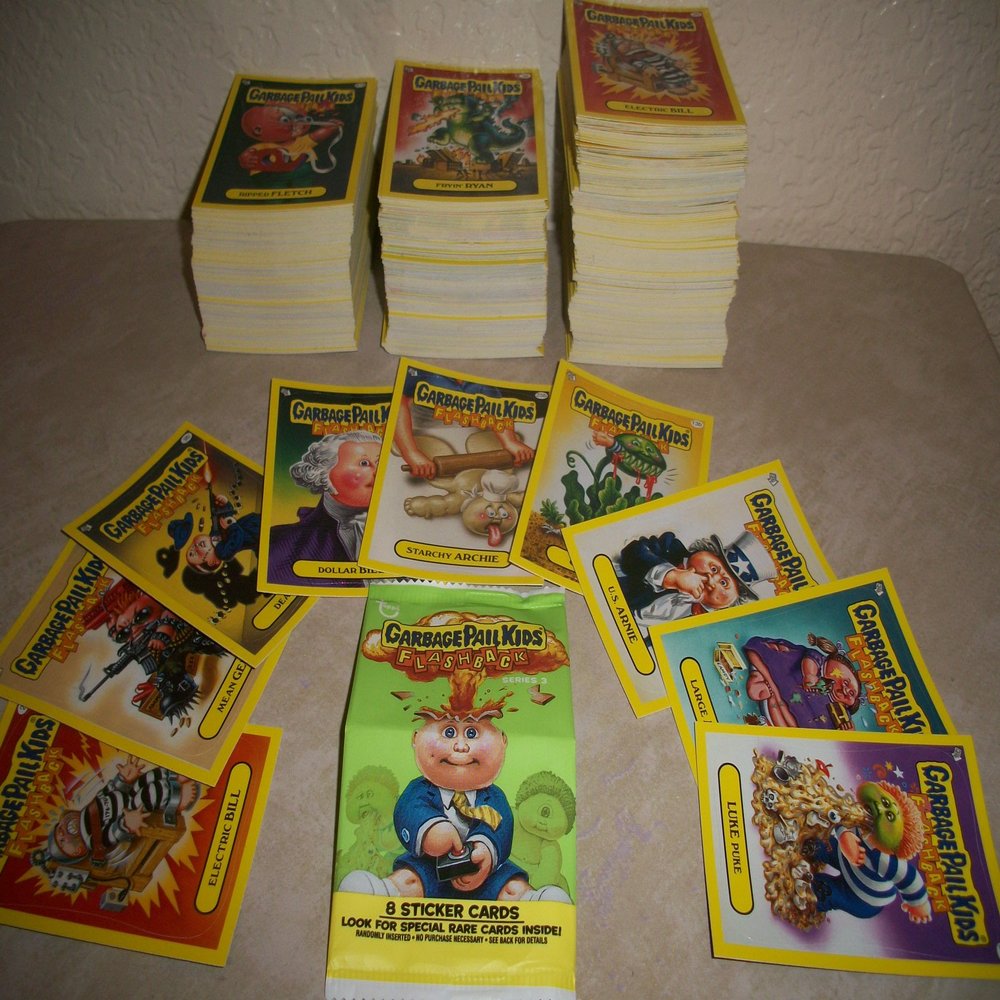 2011 Flashback Series 3 {FB3} LOT of Thirty Different Stickers + 2 Cereal Killer Cards._AB