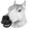 Miyaya Horror Scary White Horse Head Mask for Halloween,Masquerade,Carnival,Christmas,Easter or any other parties view 1