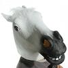 Miyaya Horror Scary White Horse Head Mask for Halloween,Masquerade,Carnival,Christmas,Easter or any other parties view 3