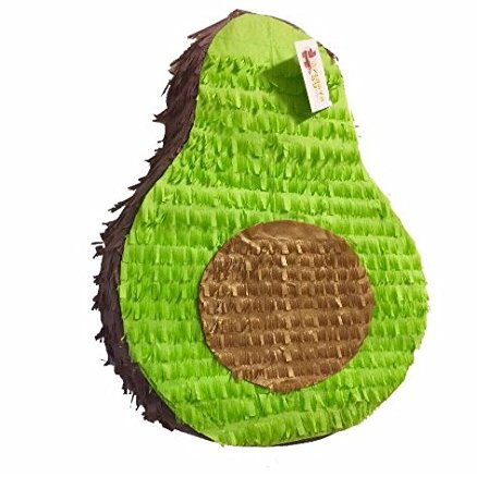 APINATA4U 20" Tall Avocado Piata Themed Birthday Party Fiesta Supplies Fiesta Gender Reveal Cinco De Mayo Party