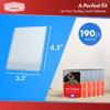 250 CBG 5mm 190pt Pro Top Loaders Toploaders Cardboard Gold 3" x 4" Case - Sealed 50x 5ct Packs Keeps Thicker Jersey Cards Ultra Protected-Full CASE view 2