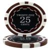 1000 Chip Eclipse Laser Clay 14gm Poker Set with Aluminum Case - Includes 3 Bonus Dealer Buttons! view 3