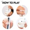 Otamatone Japanese Electronic Musical Instrument Portable Music Synthesizer from Japan by Maywa Denki Studio Award Winning, Educational Fun Gift for Children, Teens & Adults - White view 2