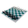 Amerous Chess Set 17" x 17" Roll-up Travel Chess in Carry Tube with Shoulder Strap Easy to Carry for Beginner and Kids view 1