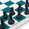 Amerous Chess Set 17" x 17" Roll-up Travel Chess in Carry Tube with Shoulder Strap Easy to Carry for Beginner and Kids view 2