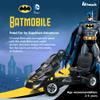 hauck Batmobile Pedal Go Kart, Superhero Ride On Batman Car Vehicle for Kids, Black view 2
