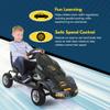 hauck Batmobile Pedal Go Kart, Superhero Ride On Batman Car Vehicle for Kids, Black view 3