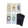 1PK E02C Low Cost Zener Style UNMARKED ESP Testing Cards - not Marked - not a Magic Trick view 1