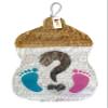 APINATA4U 20" Gender Reveal Baby Bottle Pinata - Adorable Footprints Design for Your Gender Reveal Party! Choose Pink or Blue, Unveil He or She with Exciting Decorations and Supplies! view 1