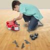 Big Daddy Big Rig Tool Master - Transport Toy Truck Carrier with Tools to Take Apart, Construct & Build. Get Your Child This Educational Truck. view 2