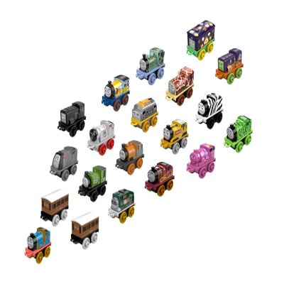 Thomas & Friends Toy Trains MINIS 20 Pack of Miniature Push-Along Engines & Railway Vehicles for Pretend Play Preschool Kids Ages 3+ Years (Amazon Exclusive)