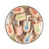 Zion Judaica Large Wood Dreidels Hanukkah Toy Bulk Pack Ziplock Bag 3" Wooden Driedels Natural Wood Spinning Top Dreidlech w/Hebrew Letters and English Transliteration Traditional Chanukah Game 25-PK view 3