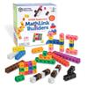 Learning Resources STEM Explorers MathLink Builders - 100 Pieces, Ages 5+ Kindergarten STEM Activities, Math Activity Set and Games for Kids, Mathlink Cubes Activity Set view 1