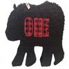 20" Tall Lumberjack Bear Pinata for First Birthday Wild One Party view 1