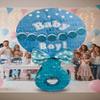 APINATA4U Blue Baby Boy Rattle Pinata with Bow, Its a Boy or Girl Party Decorations, Baby Shower Party Celebration, Gender Reveal Themed Party Supplies and Decor, Gift for Him and Her view 4