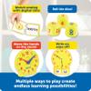 Learning Resources Time Activity Set  Teaching Clocks for Kids, Teacher Classroom Must Haves, Elementary School & Montessori Activities, Math Manipulatives, Time Flash Cards, Gifts for Boys and Girls view 4