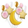 11 pc Twinkle Little Star Baby Girl Balloon Bouquet Party Decoration Shower Pink view 1