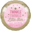 11 pc Twinkle Little Star Baby Girl Balloon Bouquet Party Decoration Shower Pink view 3