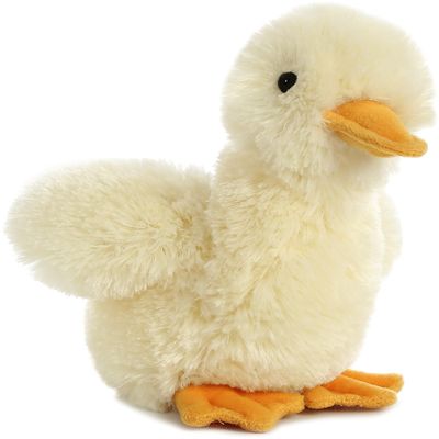 Aurora Adorable Mini Flopsie Duckling Stuffed Animal - Mini Companions Ready for Playful Adventures - for Kids All Ages, Toddlers, Adults, and Families - Yellow 6.5 Inches