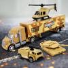 12 PCS Military Plastic Army Men Vehicles Toy Playset - Includes Stealth Bomber, Tanks, Helicopter, Fighter Jets and More for Kids, Boys view 3