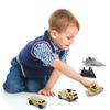 12 PCS Military Plastic Army Men Vehicles Toy Playset - Includes Stealth Bomber, Tanks, Helicopter, Fighter Jets and More for Kids, Boys view 4