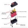 ZOSKAY Servo High Torque Metal Gear Standard Digital Servo 25KG/0.13S 6.8V for 1/8 1/10 RC Cars (20kg Control Angle 180) view 2