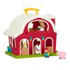 Battat Big Red Barn, Animal Farm Playset  Learning Toy for Toddlers, 18M Plus, 13.5" x 9"x 12" view 1