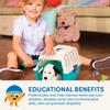 Battat  Veterinarian Toy Set with Plush Dalmatian Puppy & Carrier  Complete 15 Pieces Kids Pretend Play Medical Kit with Stethoscope & Tools  Educational ToddlerToys for Ages 2  4 Years view 4