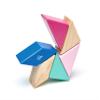 6 Piece Tegu Pocket Pouch Prism Magnetic Wooden Block Set, Blossom view 2